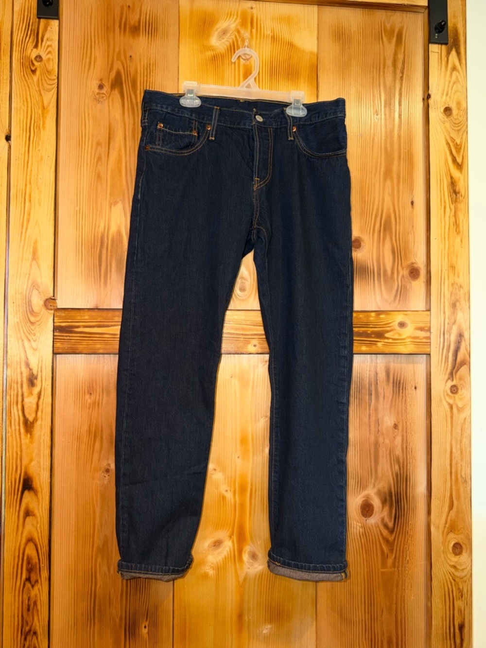 Levi's Dark Blue Straight Men's Jeans